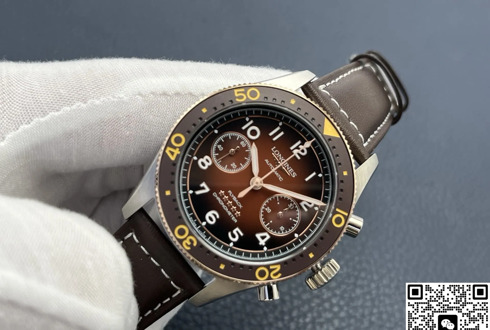 LG Factory Longines Spirit L3.821.5.59.2 1:1 Best Edition Replica Watch